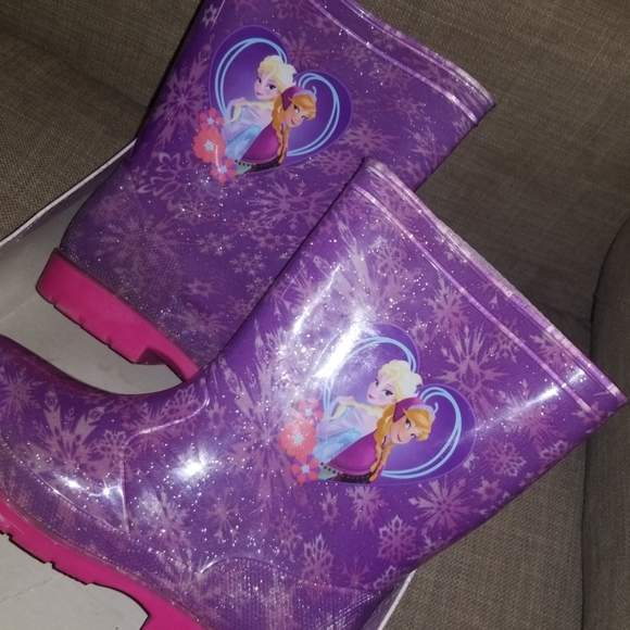 1-FROZEN - theme rain boots - Picture 4 of 5